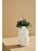 Jotex Vase "Beth" in Weiß - (H)28,5 x Ø 16 cm