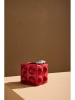 Jotex Vase "Boo" in Rot - (B)15 x (H)15 cm