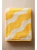 Jotex Badetuch ''Waves'' in Gelb/ Creme