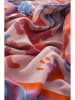 Jotex Tagesdecke ''Roar'' in Rosa/ Hellblau/ Orange