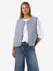 Noisy may Doorgestikte bodywarmer "Cleo" lichtblauw