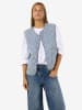Noisy may Doorgestikte bodywarmer "Cleo" lichtblauw
