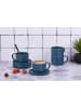 Björn 4-delige set: koffiekoppen "Scandi" donkerblauw - 150 ml