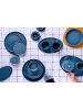Björn 36-delig tafelservies "Scandi" donkerblauw