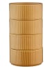 Björn 4-delige set: serveerkommen "Scandi" okergeel - Ø 12 cm