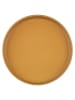 Björn Talerze (4 szt.) "Scandi" w kolorze musztardowym do przystawek - Ø 16,5 cm