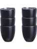 Björn 6-delige set: bekers "Iris" donkerblauw - 150 ml
