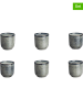 Björn 6-delige set: bekers "Zen" grijs - 200 ml