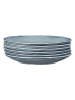 Björn Talerze obiadowe (6 szt.) "Cloud" w kolorze szarym - Ø 27 cm