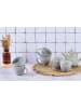 Björn 6-delige set: koppen "Stone" grijs - 250 ml