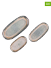 Björn 3er-Set: Servierplatten "Genesis" in Grau/ Beige