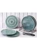 Björn 6-delige set: dinerborden "Magma" lichtblauw - Ø 27 cm