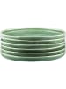 Björn 6-delige set: dinerborden "Magma" groen - Ø 27 cm