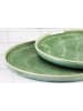 Björn Talerze obiadowe (6 szt.) "Magma" w kolorze zielonym - Ø 27 cm