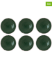 Björn 6-delige set: dinerborden "Oxygen" groen - Ø 27 cm