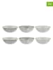 Björn 6er-Set: Salatschalen "Eclipse" in Grau - Ø 21 cm
