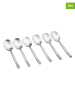 Björn 6-delige set: roestvrijstalen koffielepels "Knut" - (L)14 cm