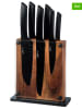 Björn 7-częściowy zestaw noży kuchennych "Jensen Rauma" w kolorze czarnym