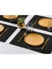 Björn 6-delige set: placemats zwart - (L)45 x (B)33 cm