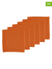 Björn 6er-Set: Servietten in Orange - (L)40 x (B)40 cm