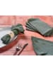 Björn 6er-Set: Servietten in Grün - (L)40 x (B)40 cm