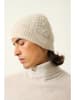 AUTHENTIC CASHMERE Kaszmirowa czapka "Scott" w kolorze kremowym