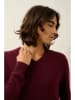 AUTHENTIC CASHMERE Kasjmieren trui "Agel" bordeaux
