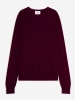 AUTHENTIC CASHMERE Kaschmir-Pullover "Aigliére" in Bordeaux