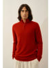 AUTHENTIC CASHMERE Kaszmirowy sweter "Ambin" w kolorze czerwonym
