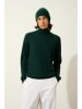 AUTHENTIC CASHMERE Kaschmir-Rollkragenpullover "Kona" in Dunkelgrün