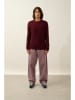 AUTHENTIC CASHMERE Kaschmir-Pullover in Bordeaux