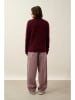 AUTHENTIC CASHMERE Kaschmir-Pullover in Bordeaux