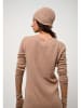 AUTHENTIC CASHMERE Kasjmieren jurk "Armet" beige