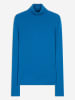 AUTHENTIC CASHMERE Kasjmieren coltrui "Bise" blauw