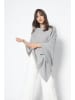 AUTHENTIC CASHMERE Kaschmir-Poncho "Carra" in Grau