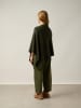 AUTHENTIC CASHMERE Kaschmir-Poncho in Khaki