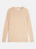 AUTHENTIC CASHMERE Kaszmirowy sweter "Daria" w kolorze beżowym