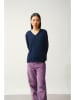 AUTHENTIC CASHMERE Kasjmieren trui "Doty" donkerblauw