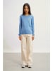 AUTHENTIC CASHMERE Kasjmieren trui "Epéna" lichtblauw