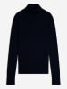 AUTHENTIC CASHMERE Kasjmieren coltrui "Fornet" donkerblauw
