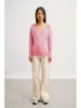 AUTHENTIC CASHMERE Kaschmir-Pullover "Giusalet" in Rosa