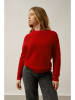 AUTHENTIC CASHMERE Kasjmieren trui "Oceane" rood