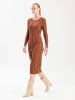 BGN Strickkleid in Braun