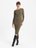 BGN Strickkleid in Khaki