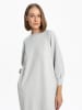 BGN Sweatkleid in Hellgrau