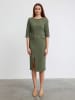 BGN Kleid in Dunkelgrün
