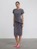 BGN Kleid in Anthrazit