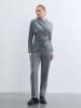 BGN Bluza w kolorze szarym