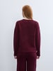 BGN Sweter w kolorze bordowym