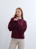BGN Sweter w kolorze bordowym